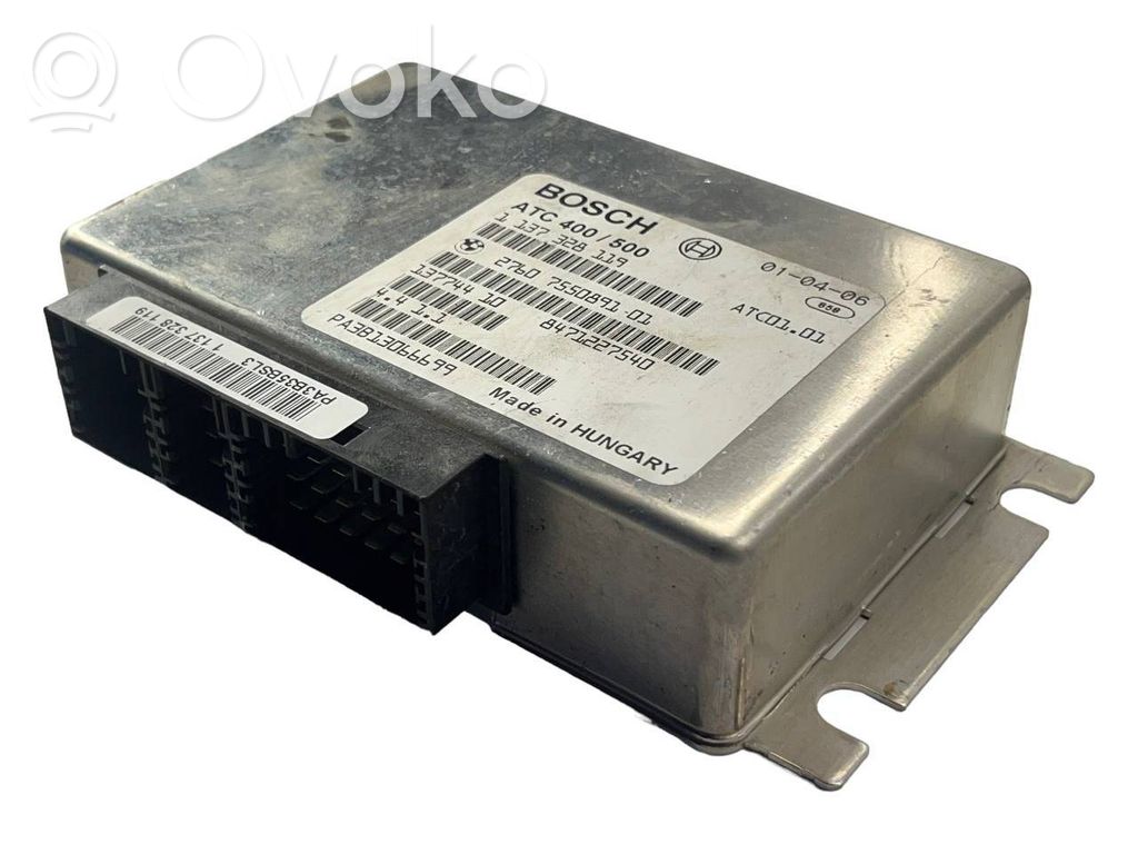 Gearbox control unit/module   7550891,8471227540,1137328119