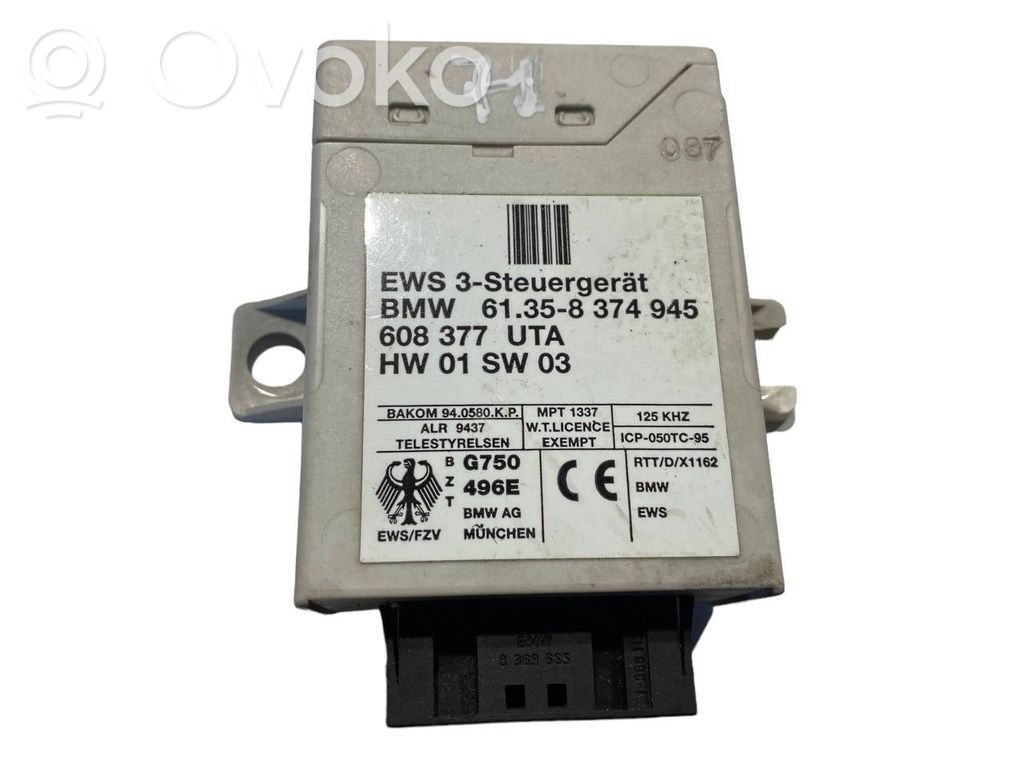 BMW 5 E39 Immobilizer control unit/module 