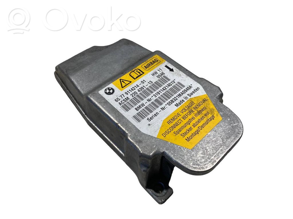 BMW 5 E60 E61 Airbag control unit/module 