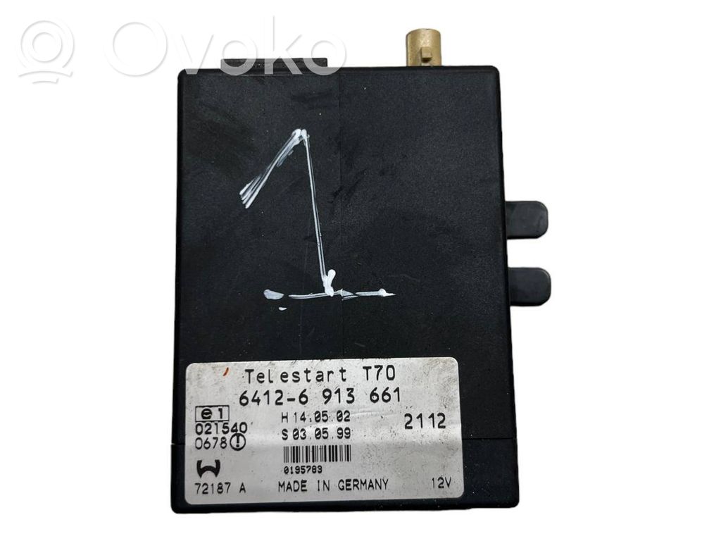 BMW 5 E39 Auxiliary heating control unit/module 