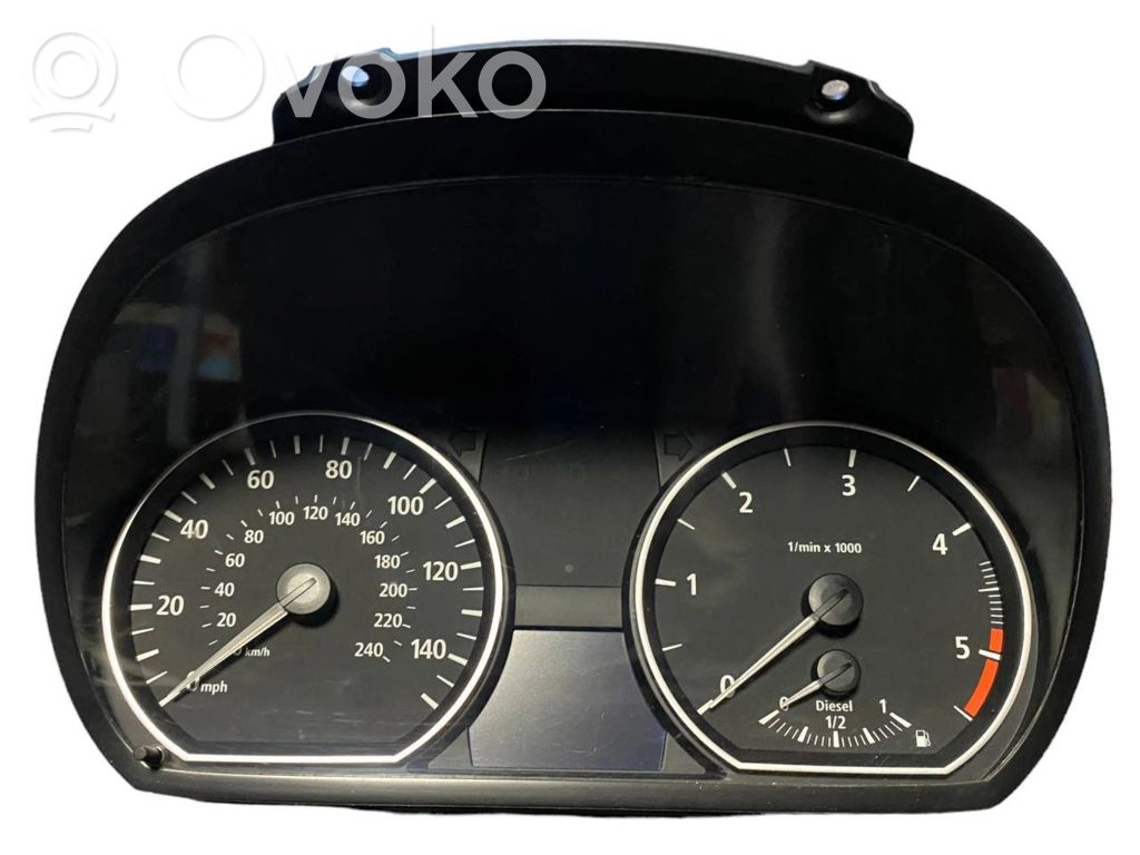 BMW 1 E81 E87 Speedometer (instrument cluster) 