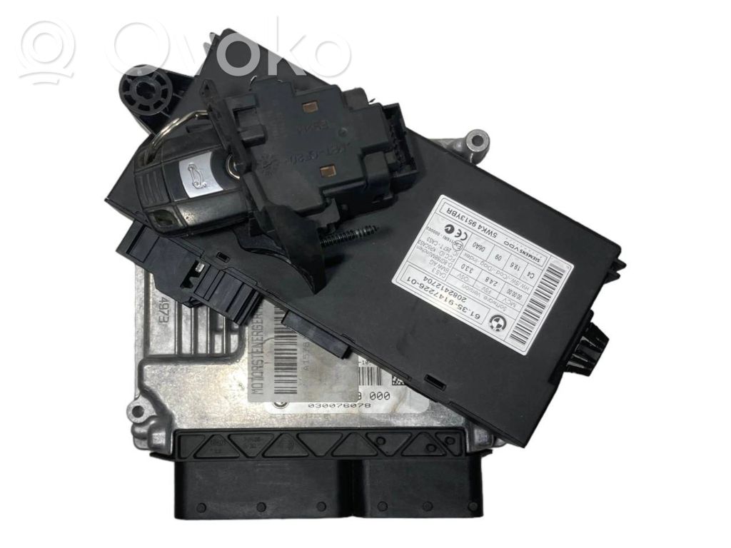 BMW 3 E90 E91 Engine ECU kit and lock set 
