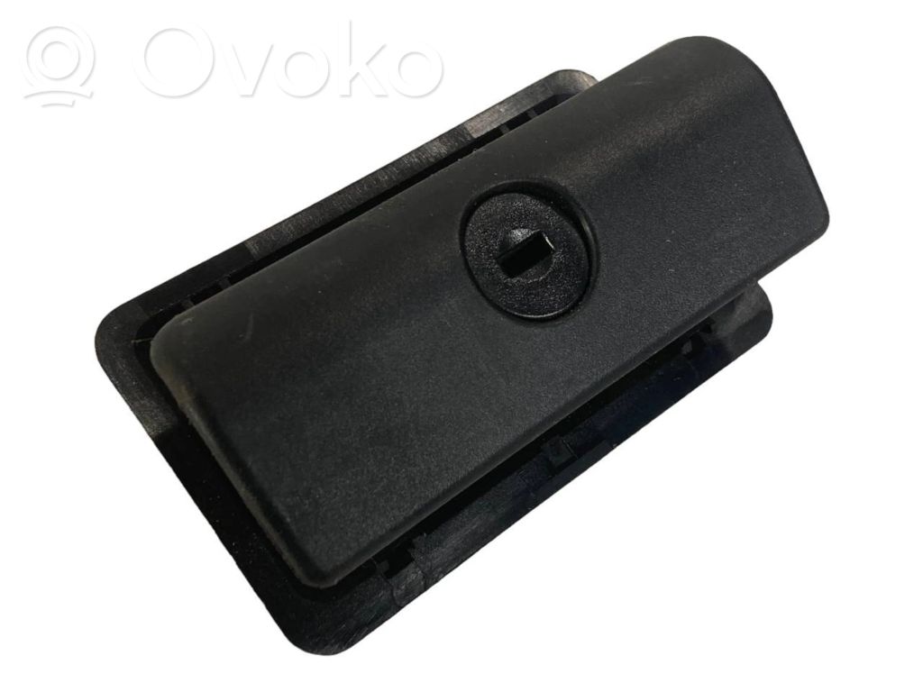 Glove box handle