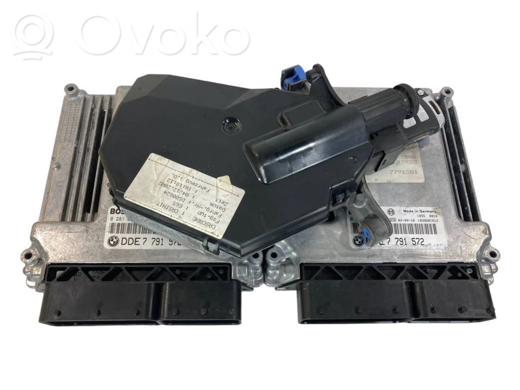 BMW 7 E65 E66 Engine ECU kit and lock set 