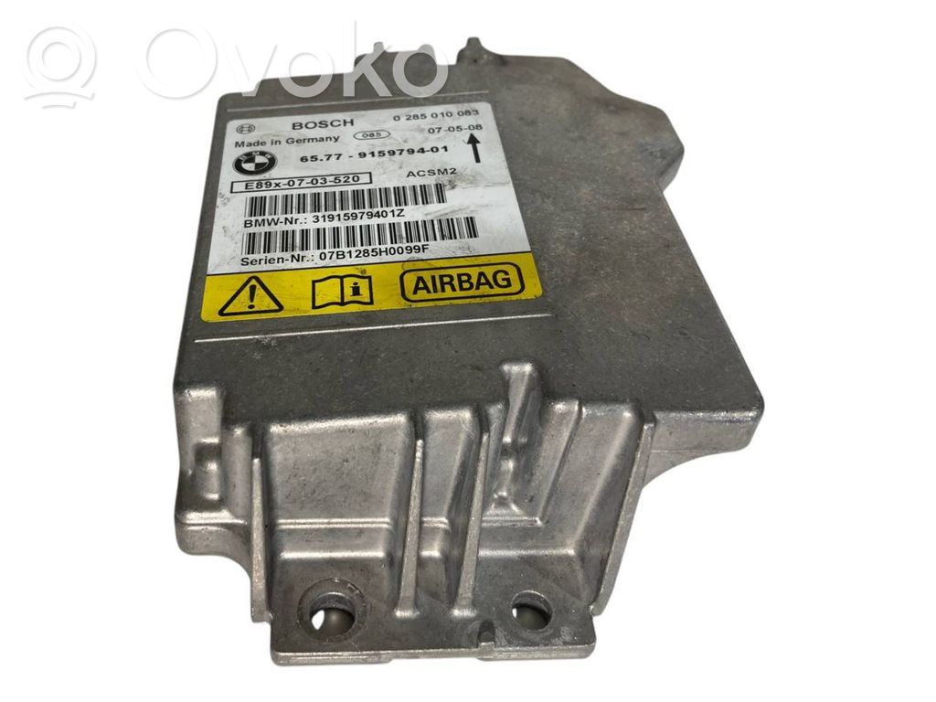 BMW 3 E92 E93 Airbag control unit/module 