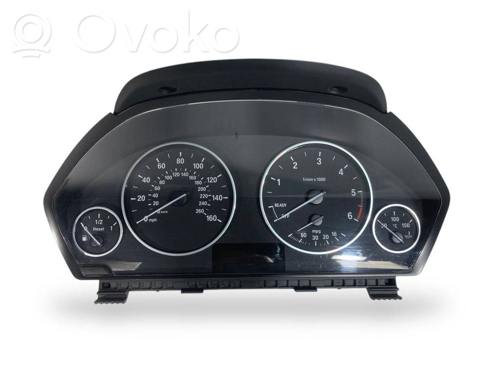 BMW 3 F30 F35 F31 Tachimetro (quadro strumenti) 