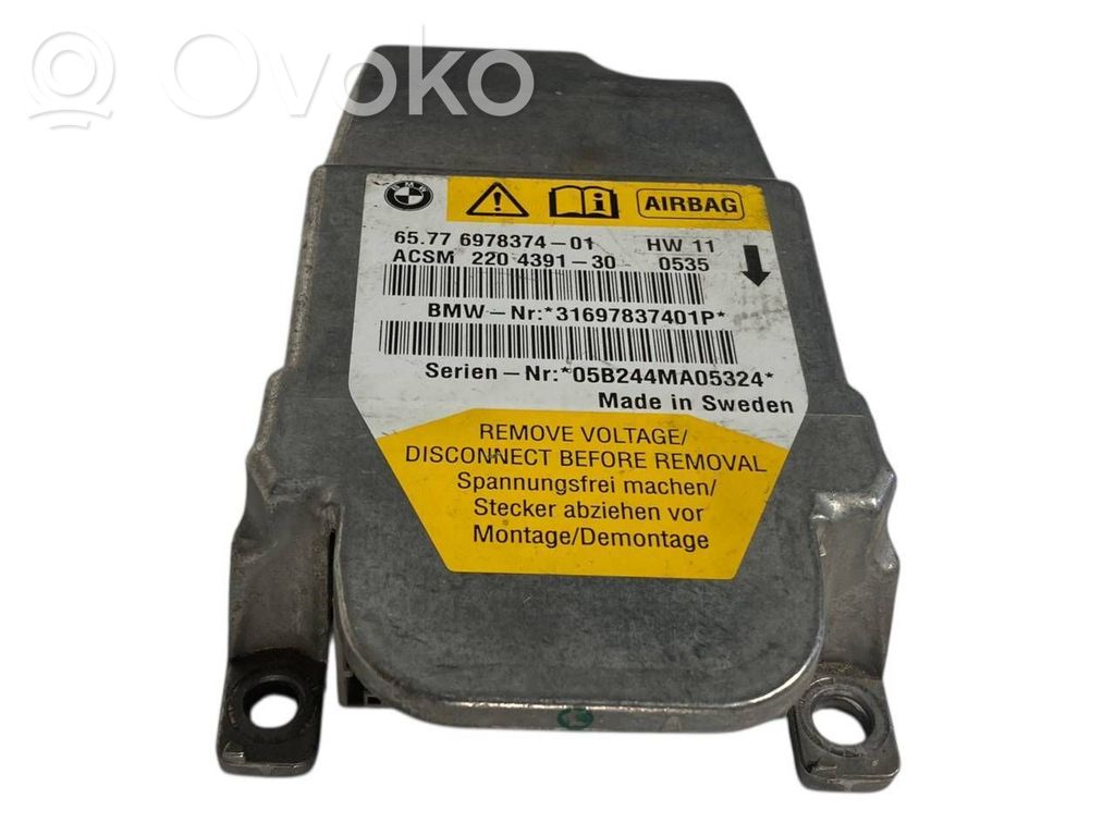 Airbag control unit/module   6978374,65776978374