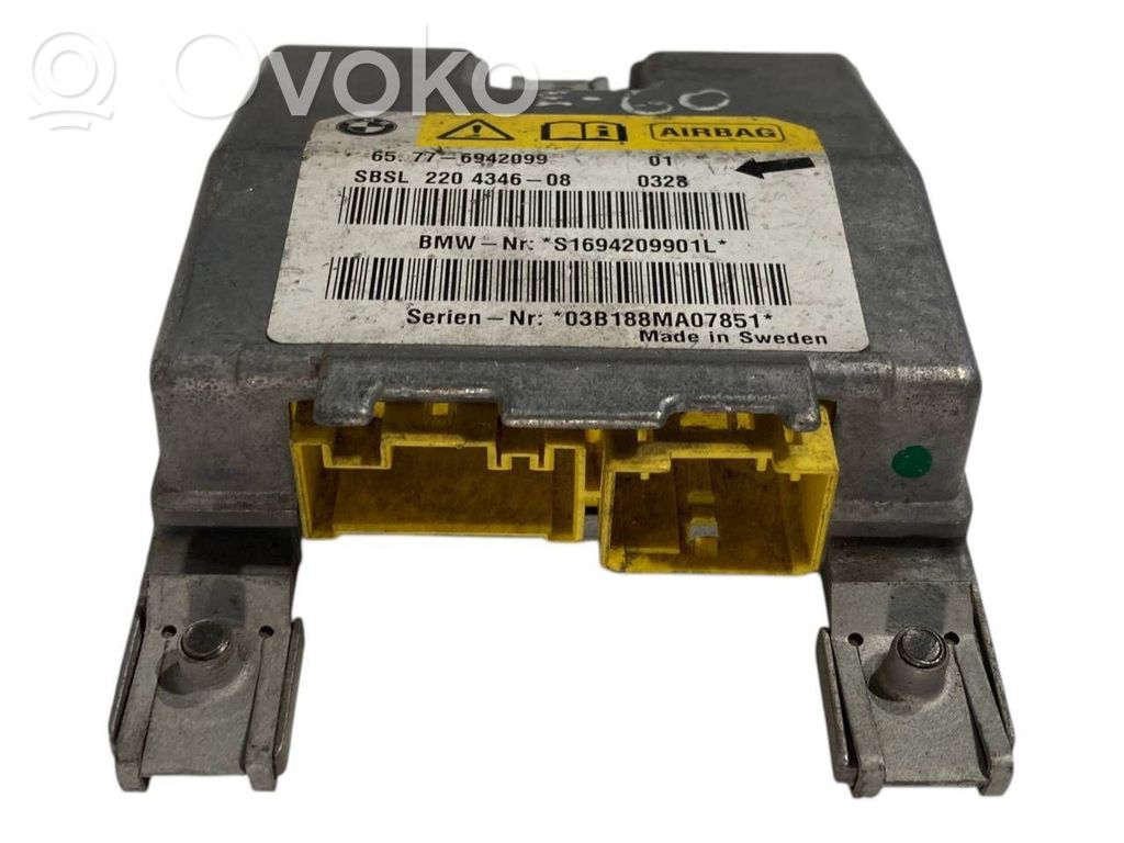 BMW 5 E60 E61 Airbag control unit/module 