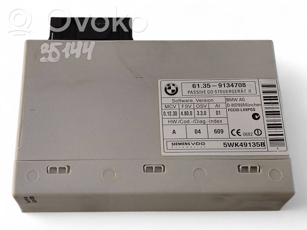 BMW 3 E90 E91 Keyless (KESSY) go control unit/module 