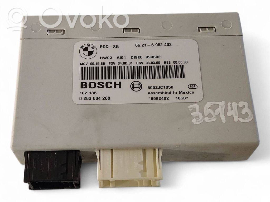 Parking PDC control unit/module   6982402,66216982402,6002JC1050,0263004268
