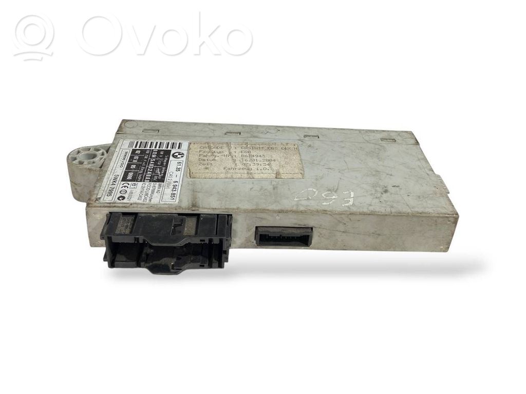 BMW 5 E60 E61 CAS control unit/module 