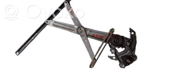 Front window lifting mechanism without motor