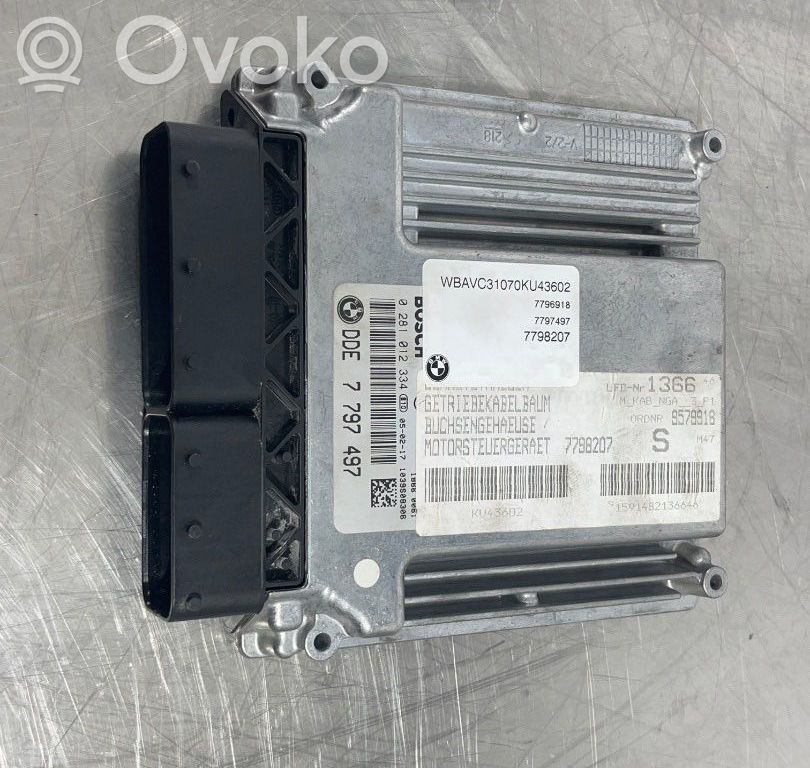 BMW 3 E90 E91 Engine control unit/module 