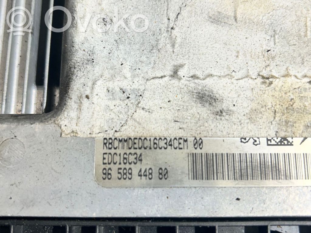 Citroen C4 I Engine control unit/module 