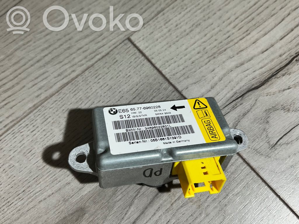 Airbagsensor Crashsensor Drucksensor   6960228,34696022801L,05B1661S1391D