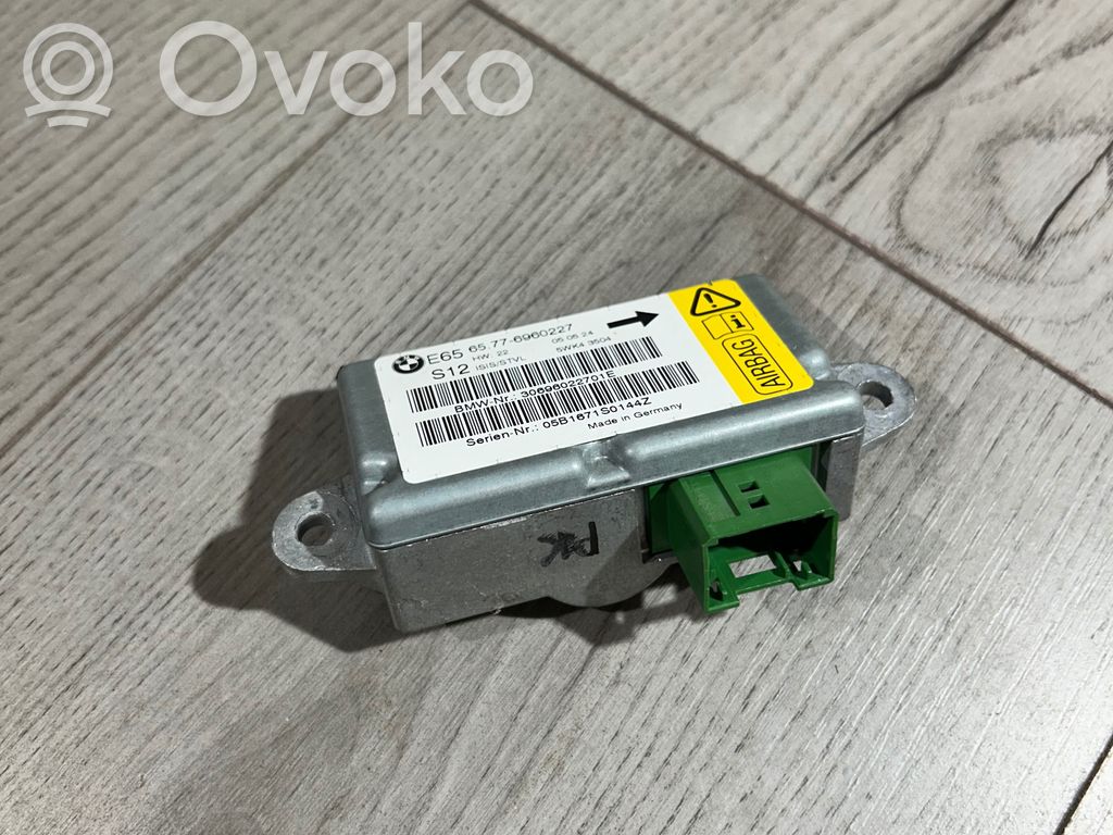 Airbagsensor Crashsensor Drucksensor   6960227,65776960227,30696022701E,05B1671S0144Z