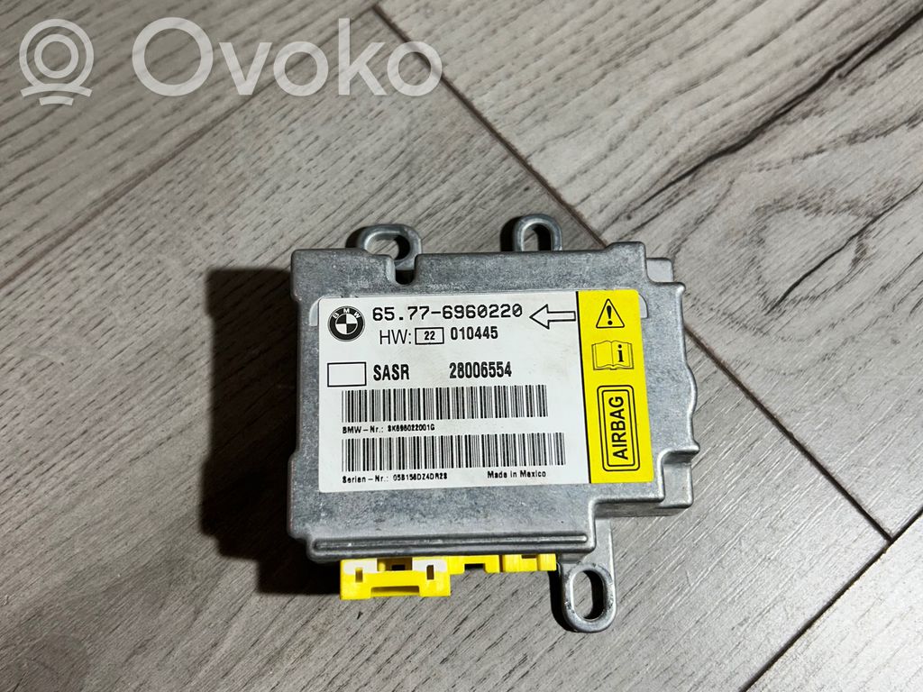 Module de contrôle airbag   6960220,65776960220,28006554,6980220