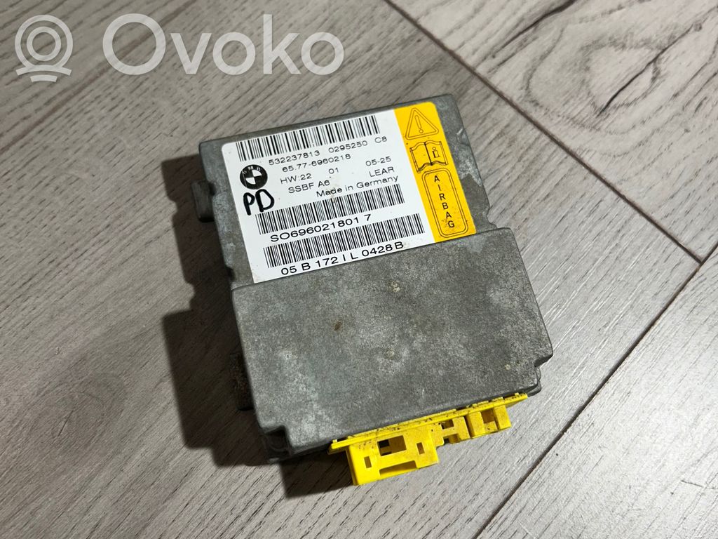 BMW 7 E65 E66 Unidad de control/módulo del Airbag 