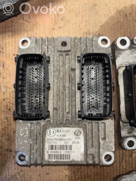 Fiat Punto (199) Sterownik / Moduł ECU 