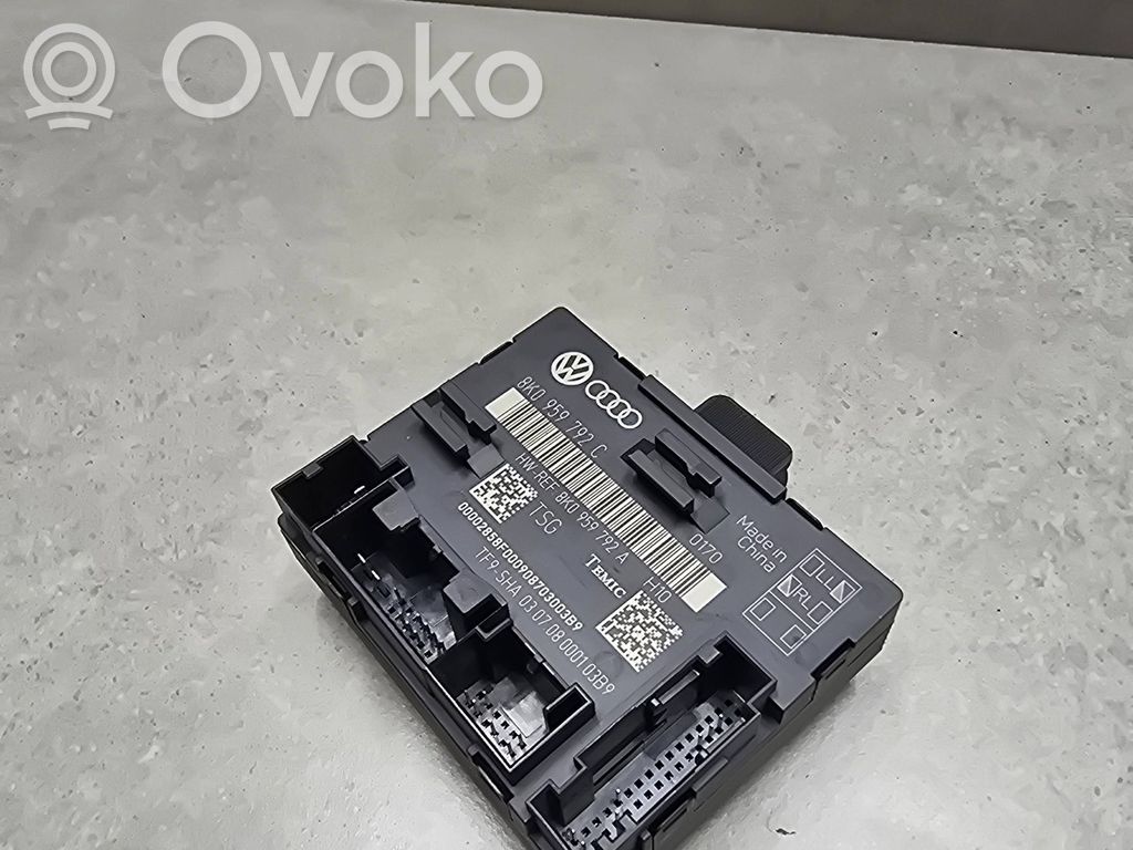Audi A4 S4 B8 8K Door control unit/module 