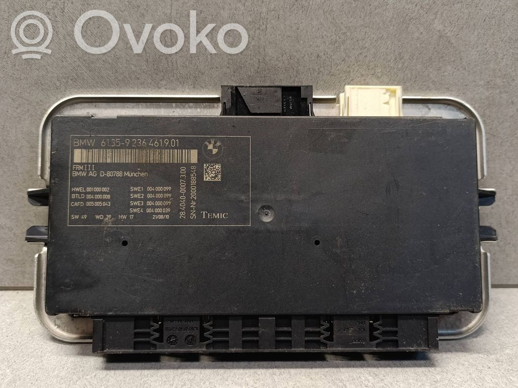BMW 5 F10 F11 Sterownik / Moduł świateł LCM 