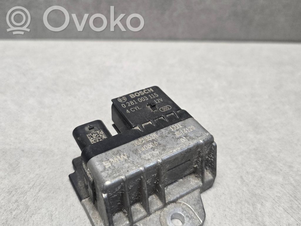BMW 5 F10 F11 Przekaźnik / Modul układu ogrzewania wstępnego 