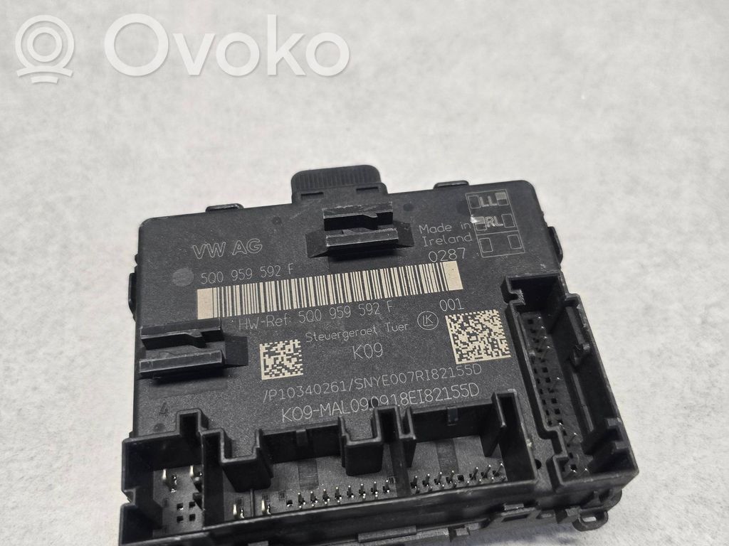 Volkswagen Golf VII Durų elektronikos valdymo blokas 
