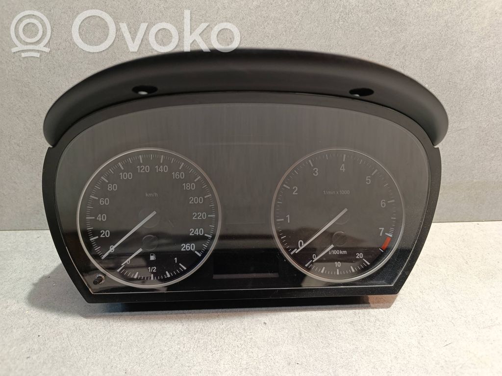 BMW 3 E90 E91 Speedometer (instrument cluster) 