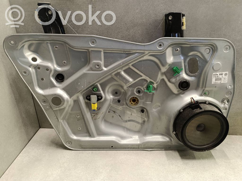 Volkswagen Tiguan Mechanizm podnoszenia szyby przedniej bez silnika 