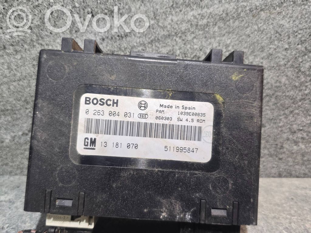 Opel Zafira B Parking PDC control unit/module 