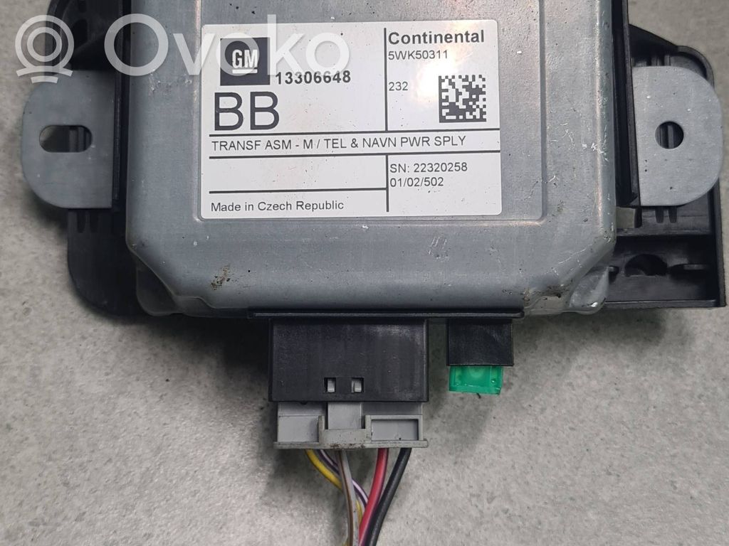 Opel Mokka GPS navigation control unit/module 