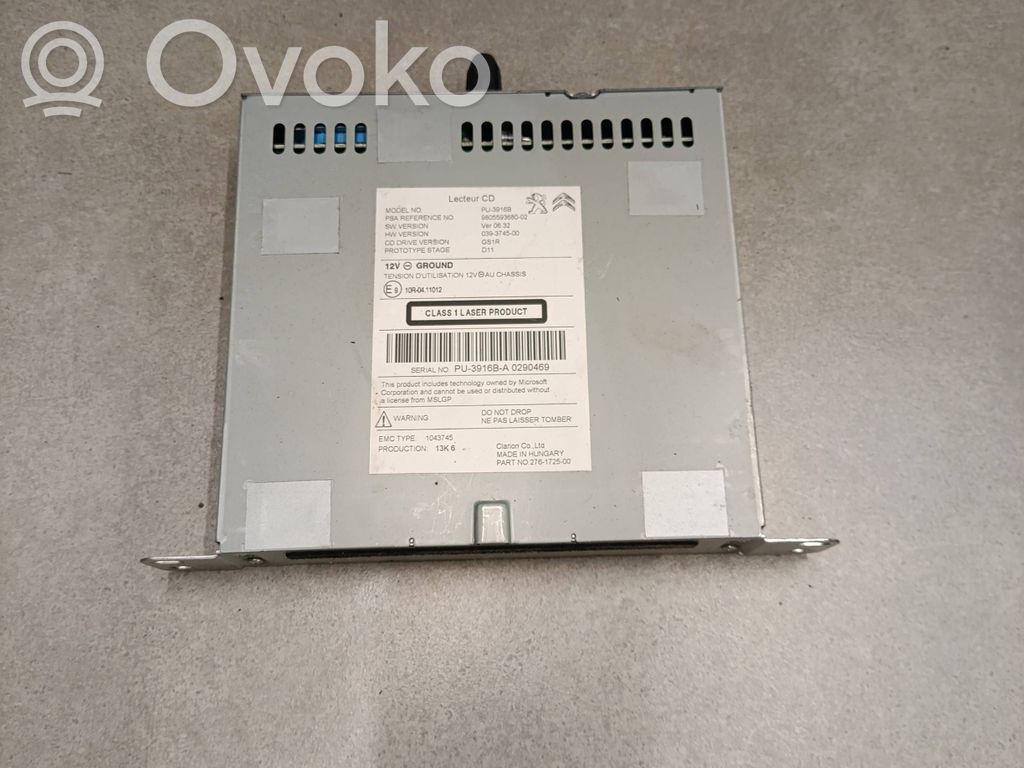 Citroen C4 Aircross Navigation unit CD/DVD player 
