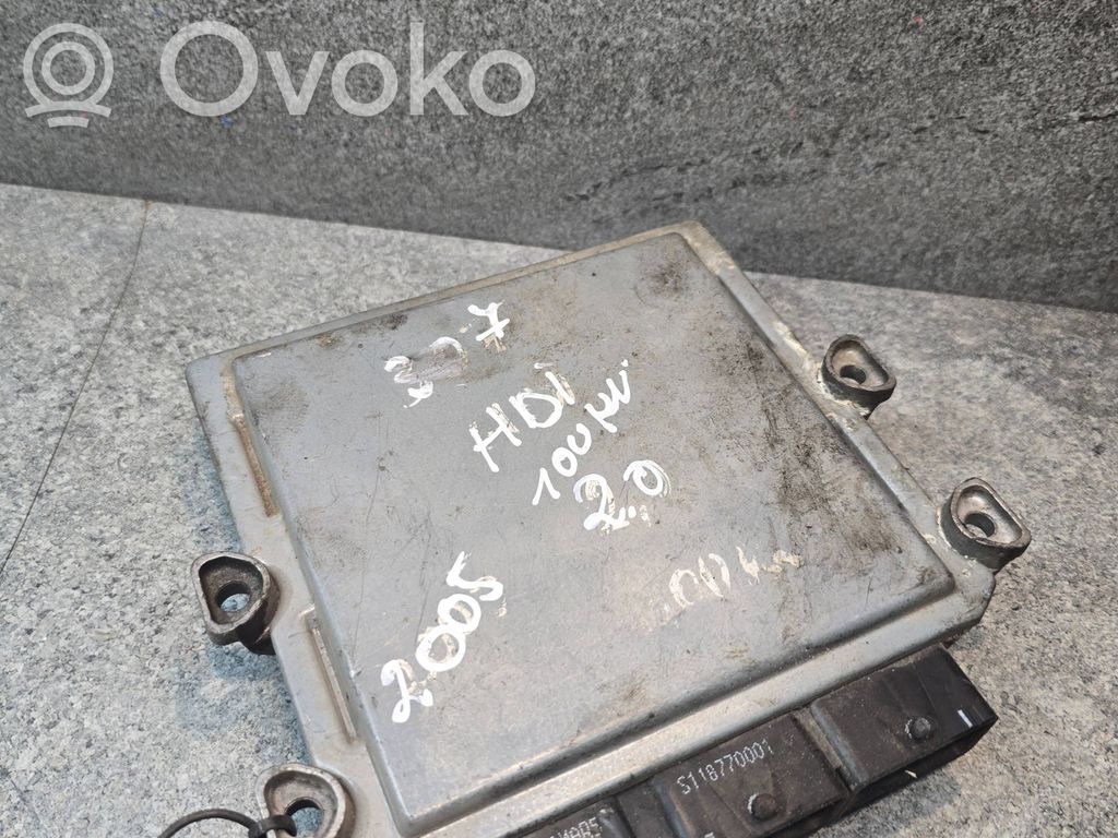 Peugeot 307 Engine control unit/module 