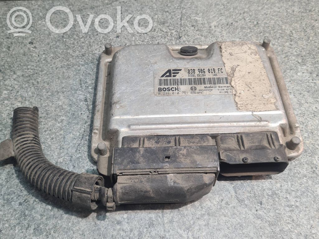 Volkswagen Sharan Engine control unit/module 