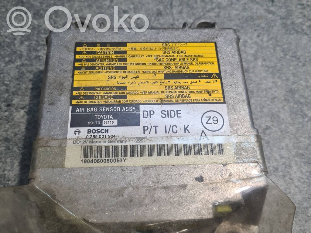 Lexus IS 220D-250-350 Airbag control unit/module 