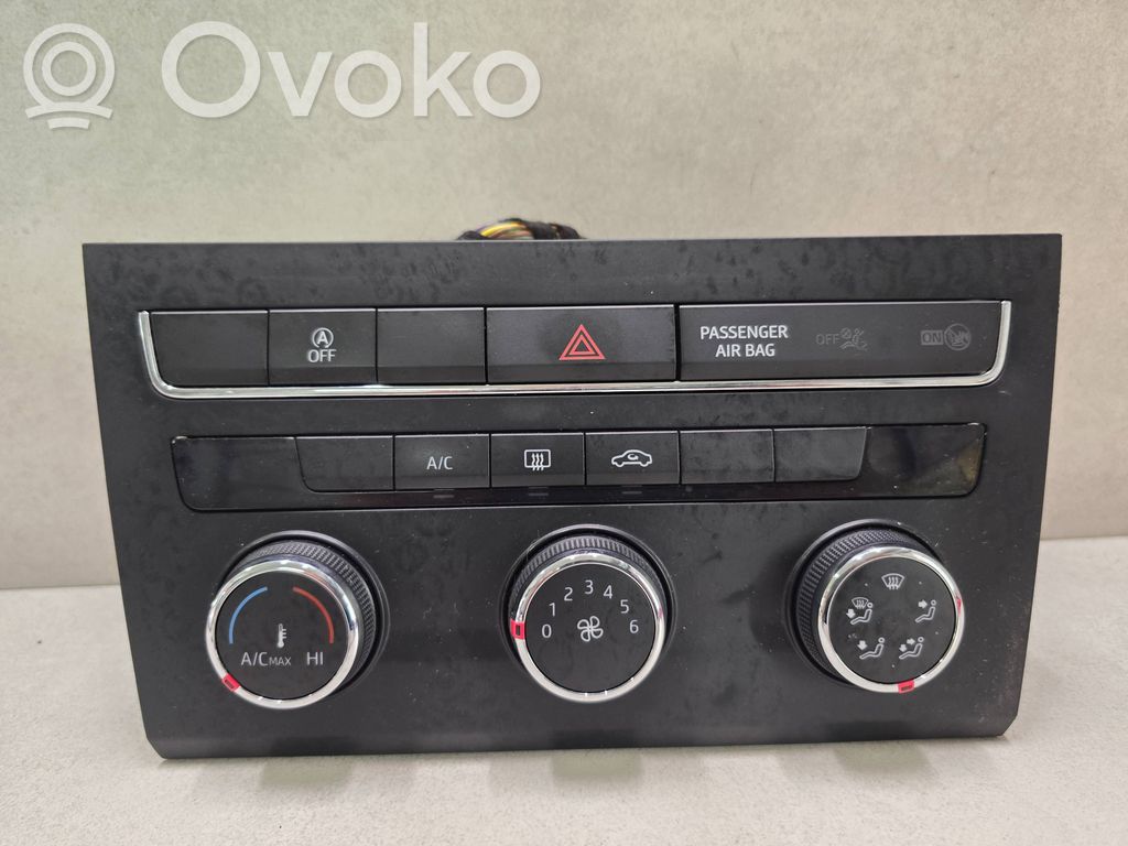 Climate control unit   5F0907426H,5HB01117420,1401510523
