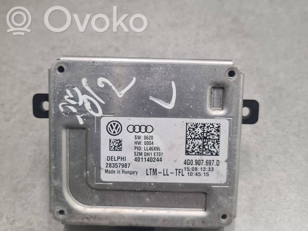 Audi A4 S4 B8 8K Lastre de faros xenón 