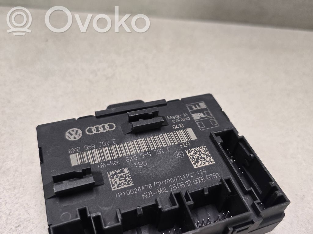 Audi Q3 8U Door control unit/module 