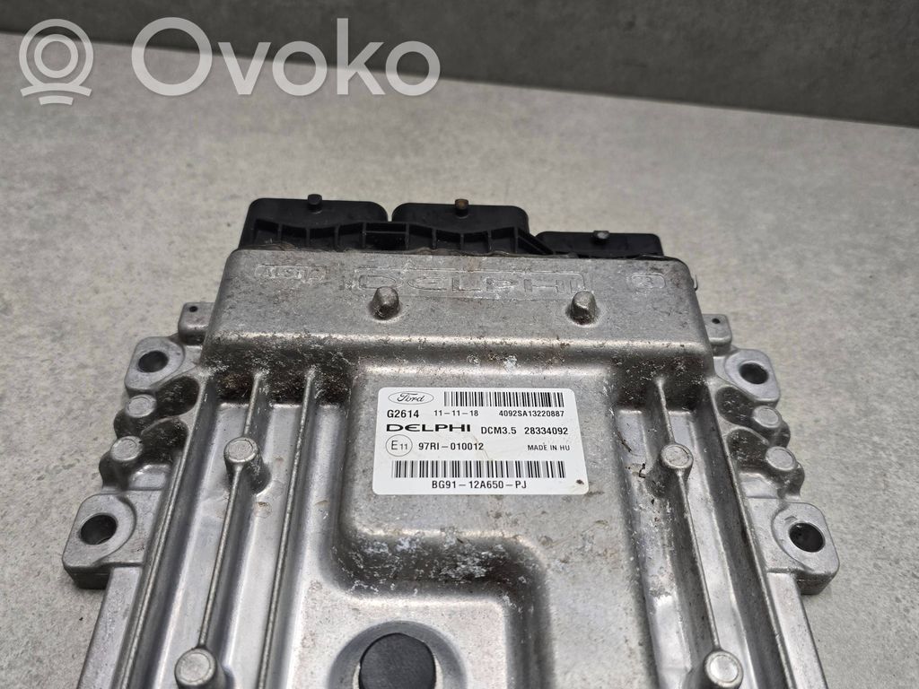 Engine control unit/module   28334092,BG9112A650PJ,97RI010012