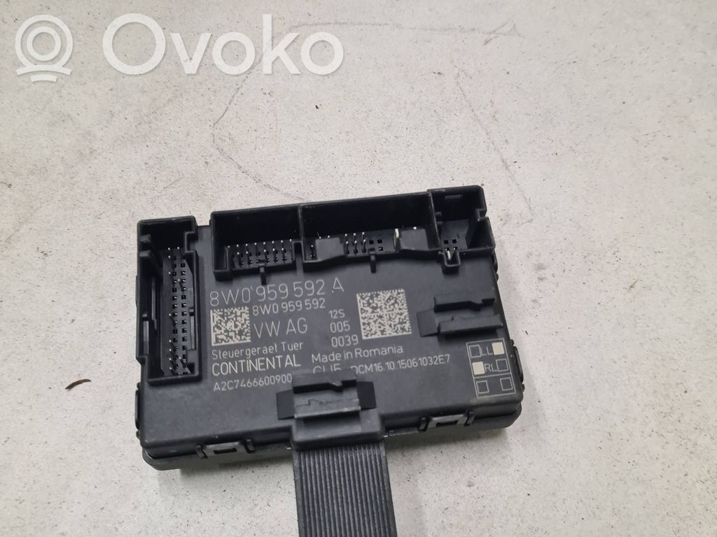Audi A4 S4 B9 Door control unit/module 