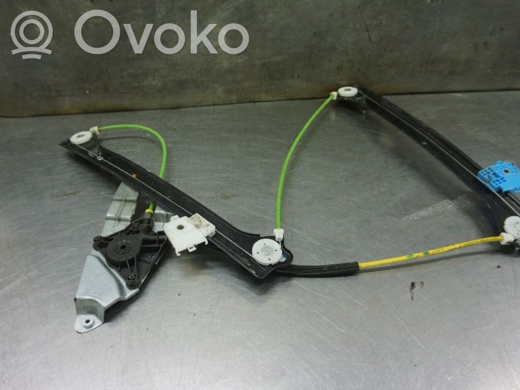Saab 9-3 Ver2 Priekšpusē elektriskais loga pacelšanas mehānisms bez motoriņa 