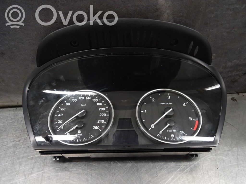 BMW 5 E60 E61 Speedometer (instrument cluster) 