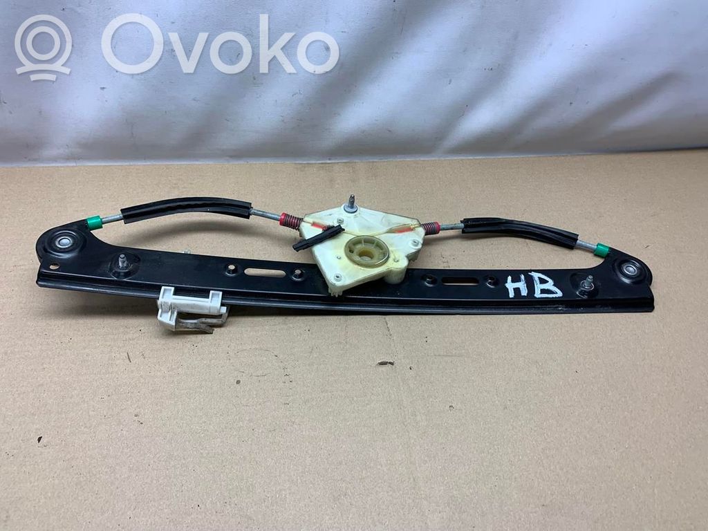 BMW X3 E83 Mechanizm podnoszenia szyby przedniej bez silnika 