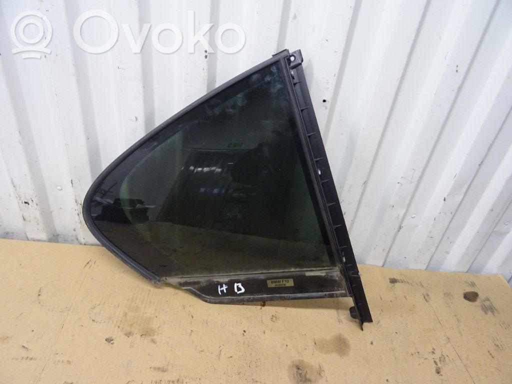 BMW 5 F10 F11 Szyba karoseryjna drzwi tylnych 
