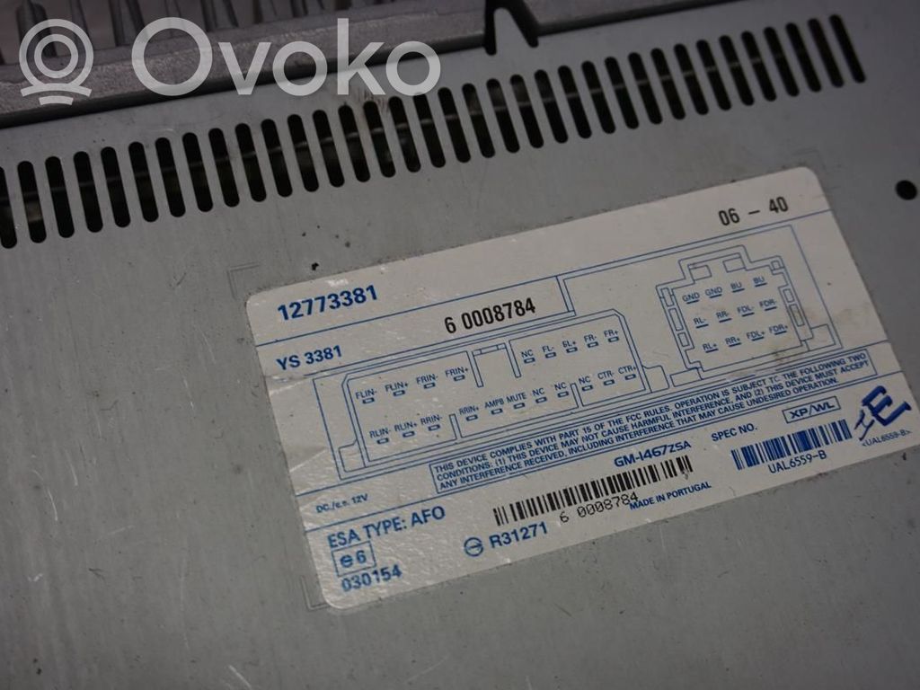Saab 9-3 Ver2 Wzmacniacz audio 