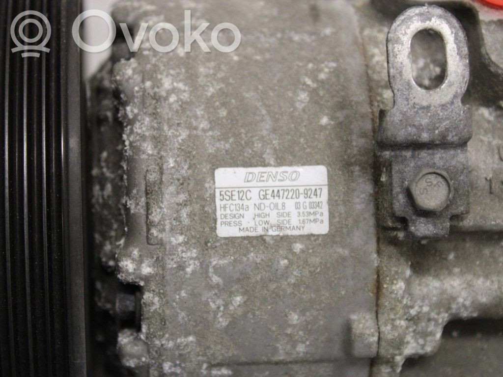 Toyota Avensis T250 Air conditioning (A/C) compressor (pump) 