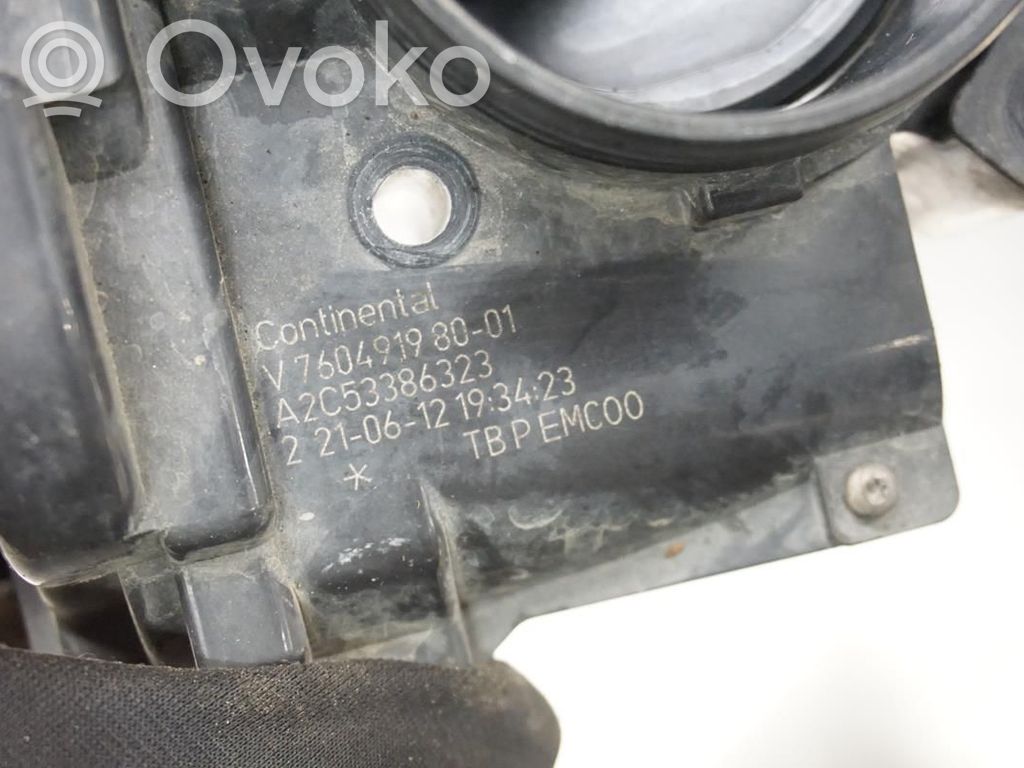 Peugeot 308 Valvola a farfalla 