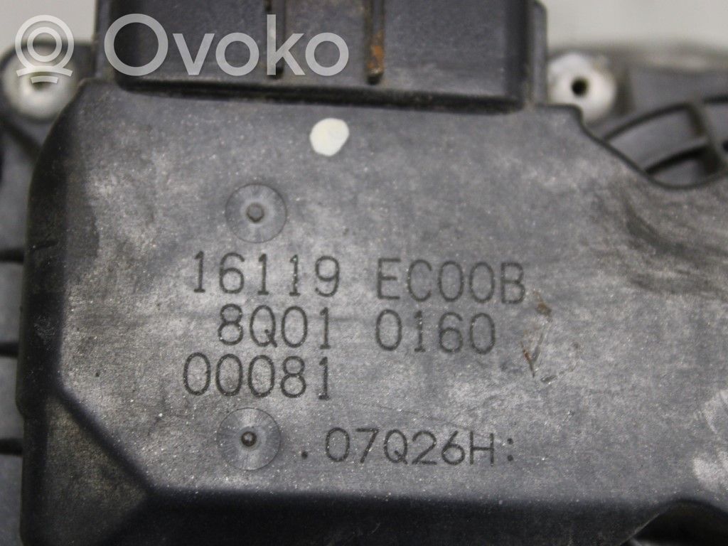 Nissan Navara D40 Droseļvārsts 