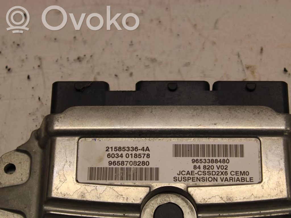 Module de commande suspension   215853364A,N060323