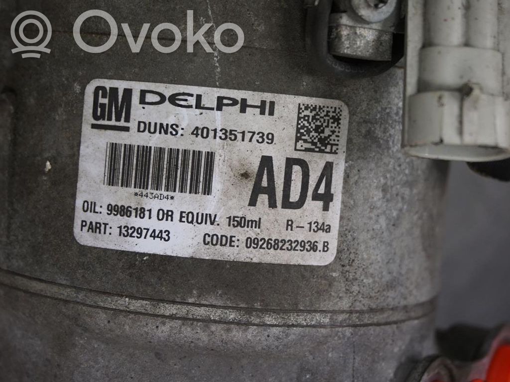 Opel Astra H Compressore aria condizionata (A/C) (pompa) 